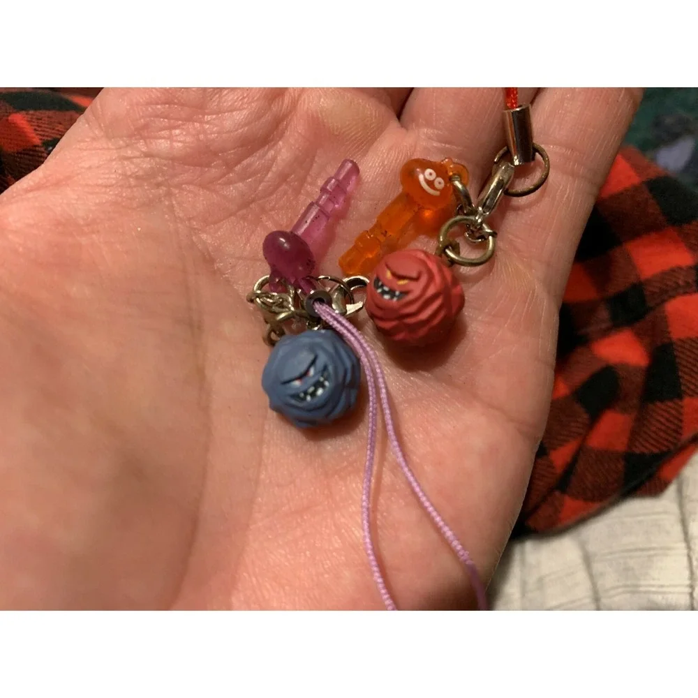 Square Enix Dragon Quest Mascot Phone Charm Rockbombs 2x
